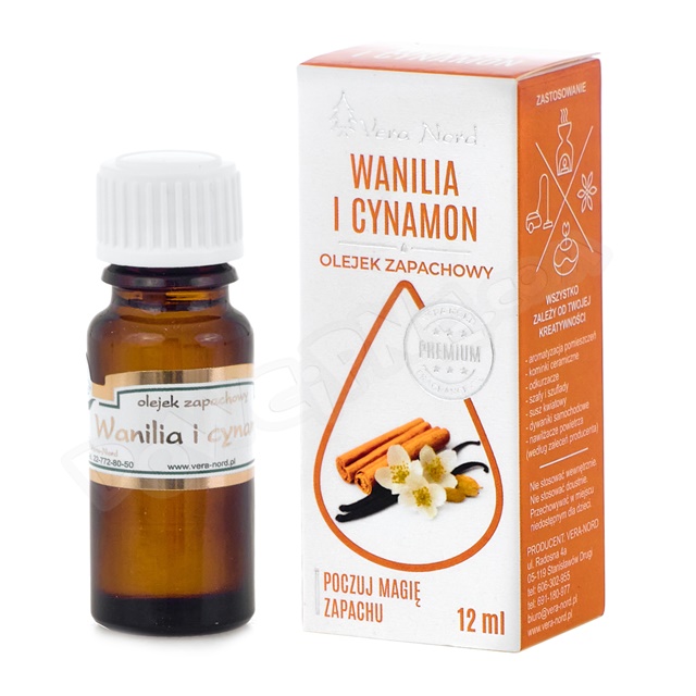 Olejek zapachowy 068 - WANILIA I CYNAMON