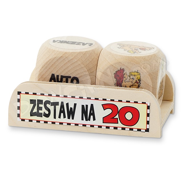 Kostki zestaw - Na 20