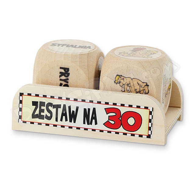 Kostki zestaw - Na 30