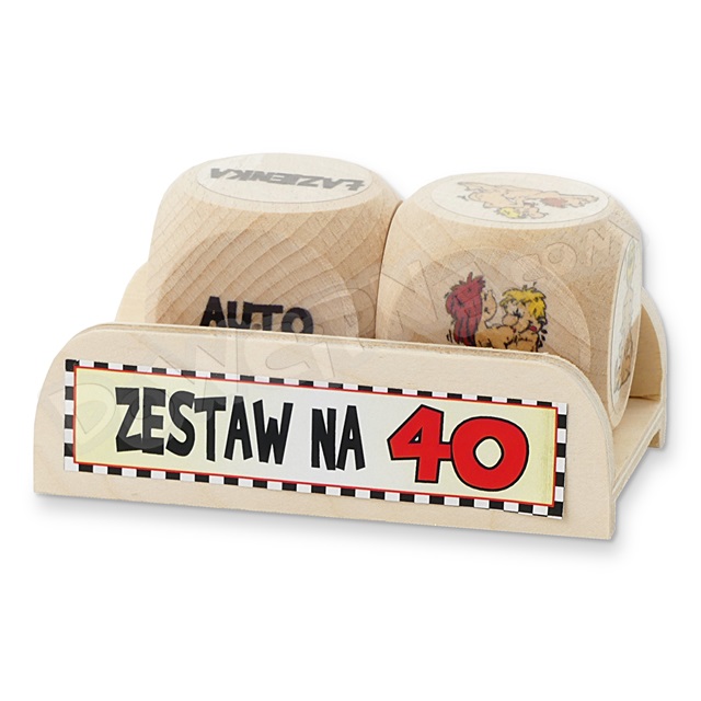 Kostki zestaw - Na 40