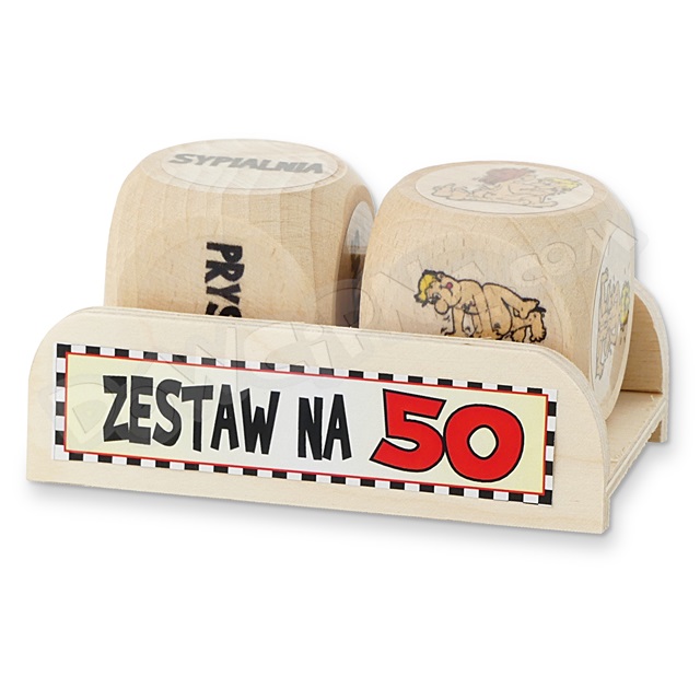 Kostki zestaw - Na 50