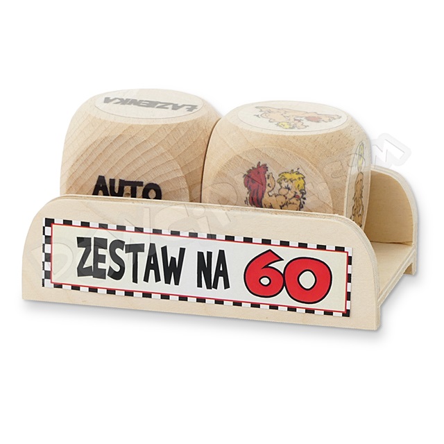 Kostki zestaw - Na 60