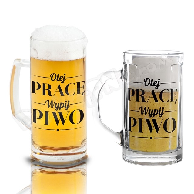 Kufel BG - Olej pracę, wypij piwo