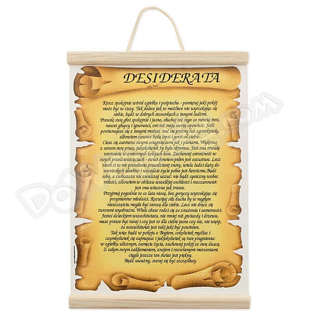 Dyplom 155 - Desiderata papier