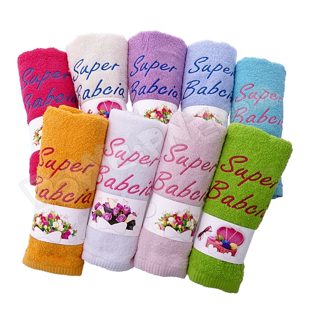 Ręcznik 100x50 - Super Babcia R-5