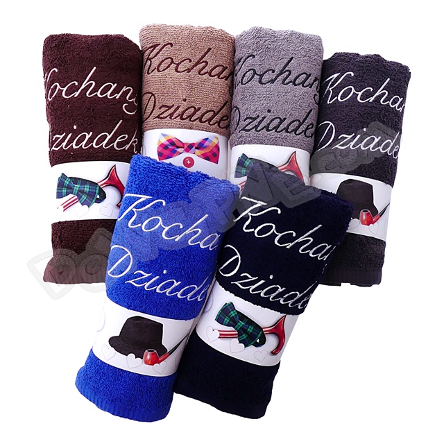 Ręcznik 100x50 - Kochany Dziadek R-4 MIX