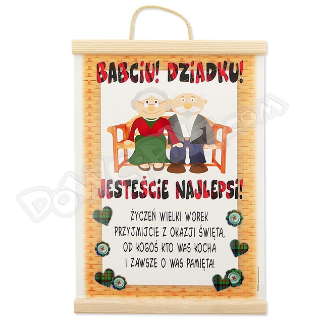 Dyplom 125 - Babciu! Dziadku! Jesteście najlepsi!