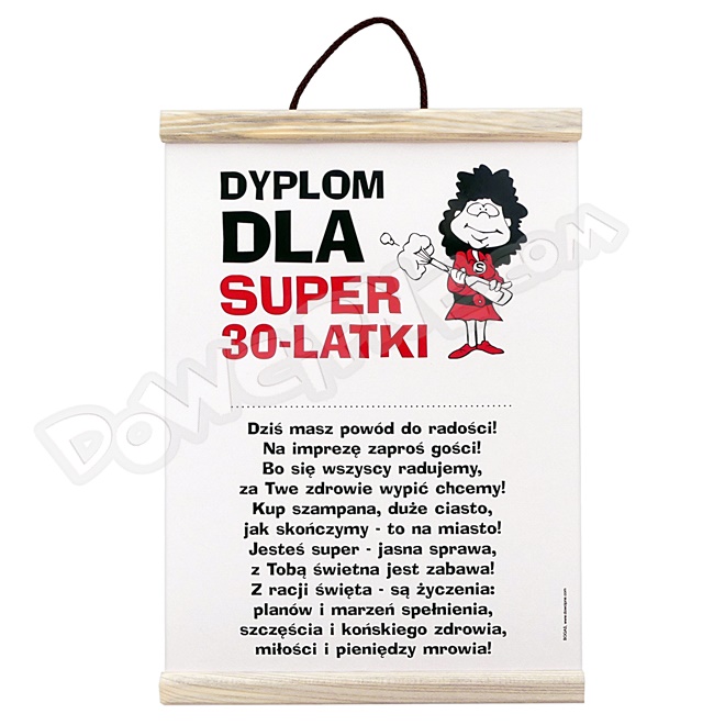 Dyplom 023 - 30 ona super