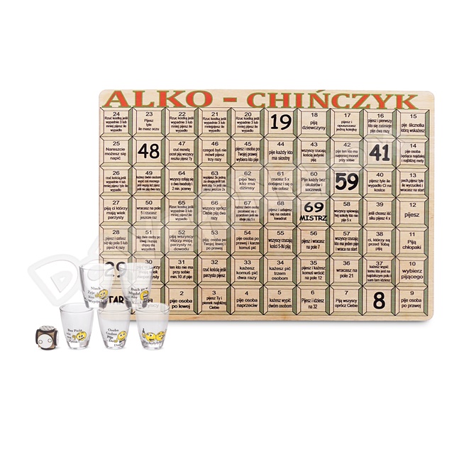 Alkochińczyk deska