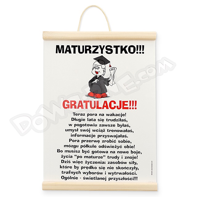 Dyplom 115 - Maturzysty ona