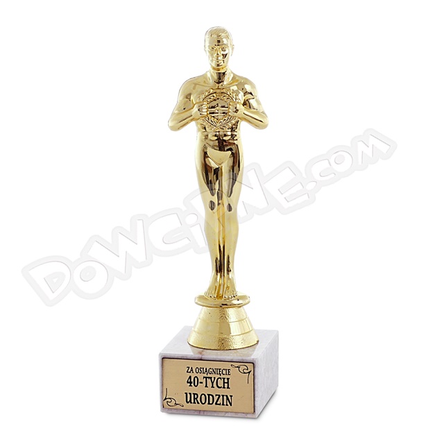 Statuetka Wiktor BH 022 - Za osiągnięcie 40 urodzin
