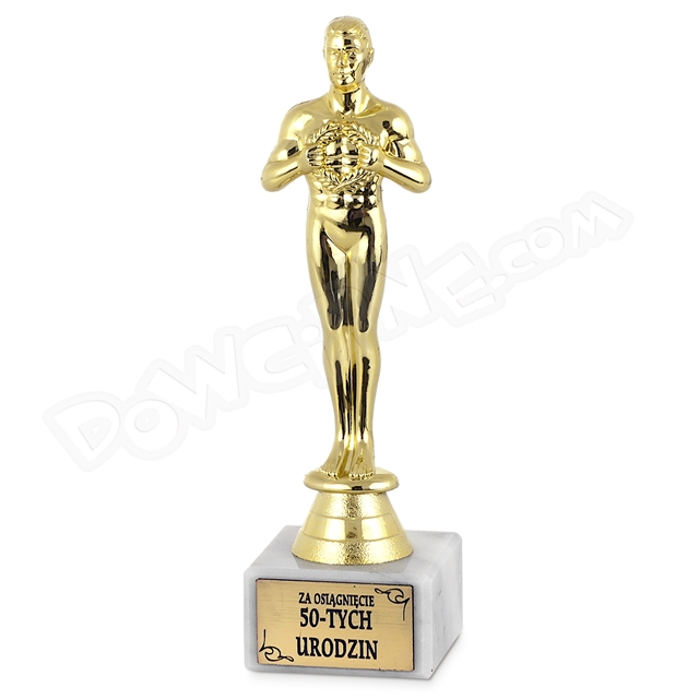 Statuetka Wiktor BH 023 - Za osiągnięcie 50 urodzin