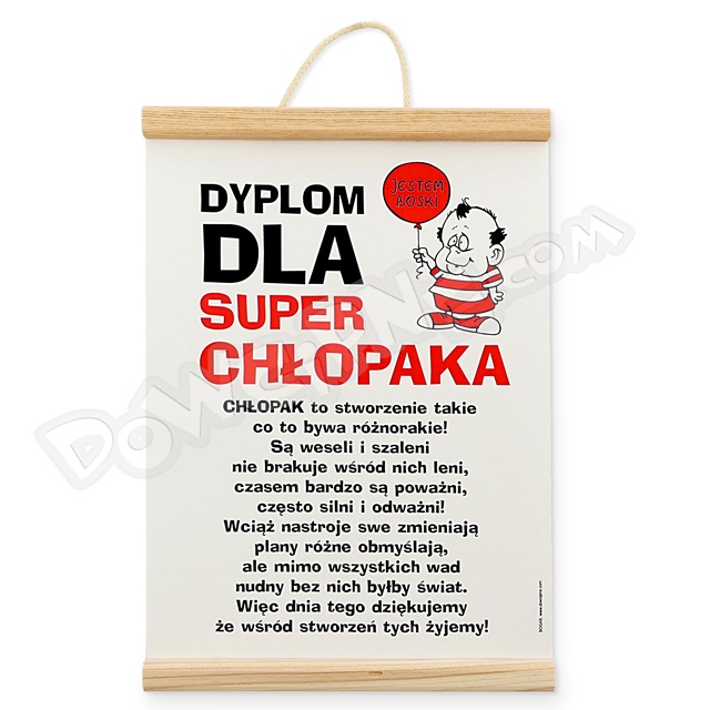 Dyplom 142 - Super chłopak