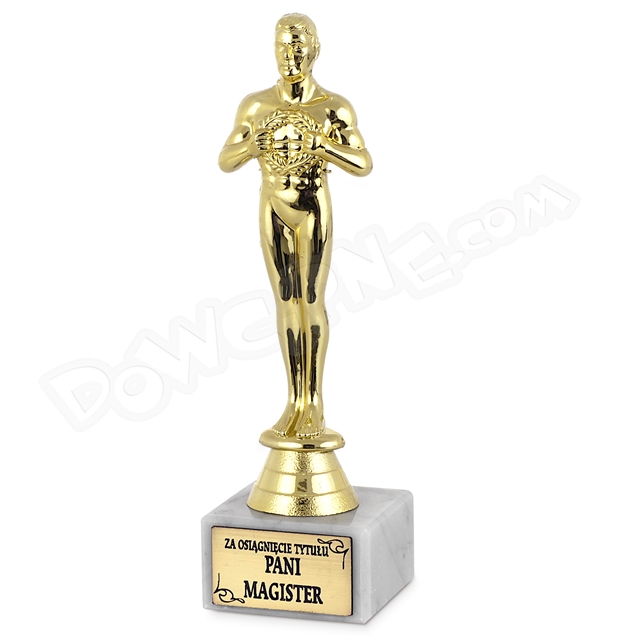 Statuetka Wiktor BH 038 - Za osiągnięcie tytułu Pani Magister