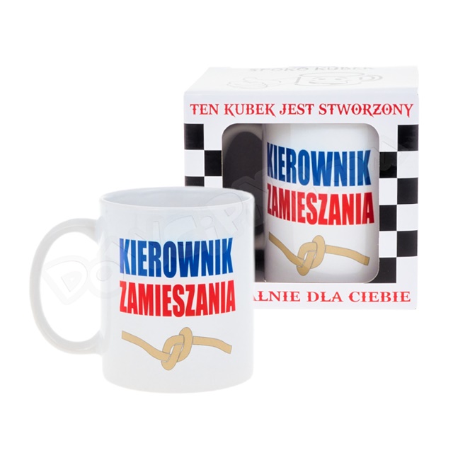 Kubek ET w opakowaniu 013 - Kierownik zamieszania