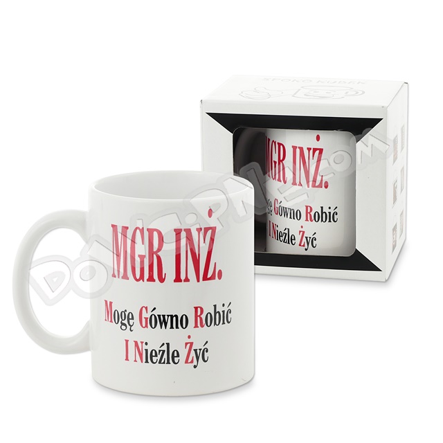 Kubek ET w opakowaniu 012 - Mgr inż