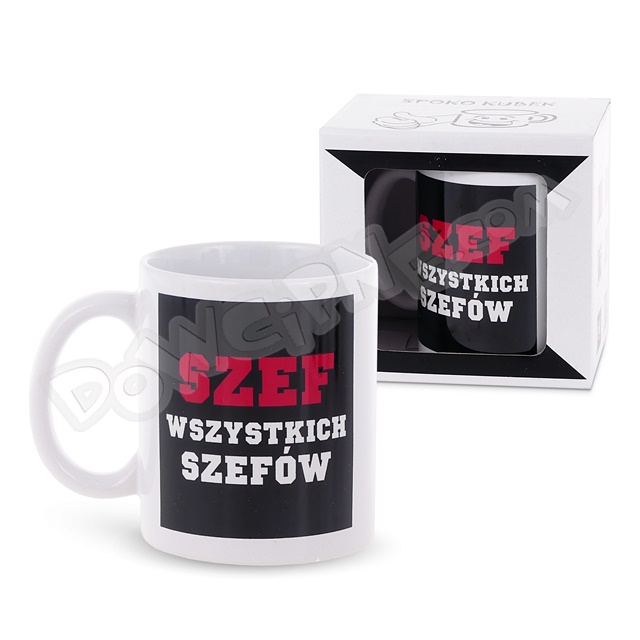 Kubek ET w opakowaniu 002 - Szef wszystkich szefów