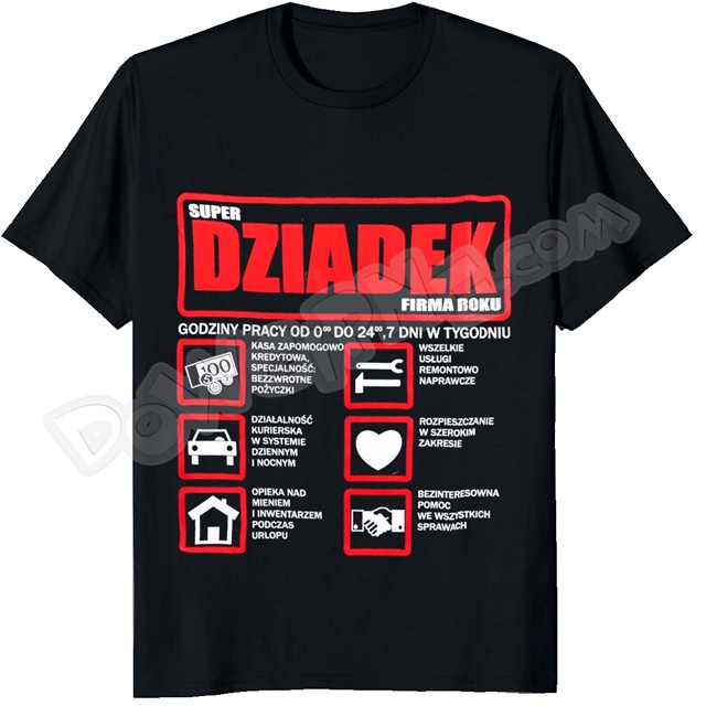 Koszulka AR KO041 - Dziadek firma roku