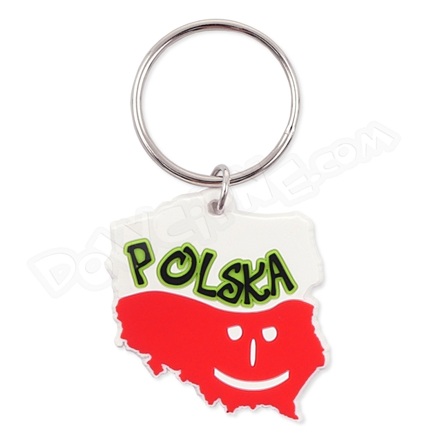 Brelok PL miękki kontur B274
