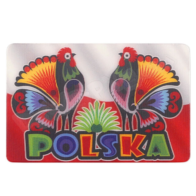 Magnes PL 3D koguty B597-07