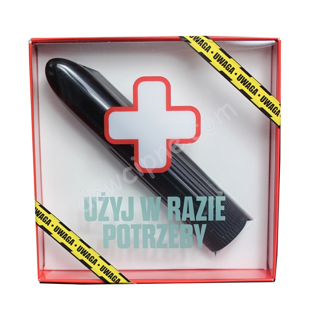 Wibrator awaryjny - czarny
