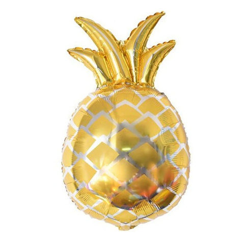 Balon foliowy ANANAS - złoty