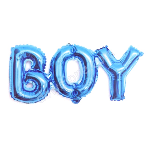 Balon foliowy NAPIS - Boy 