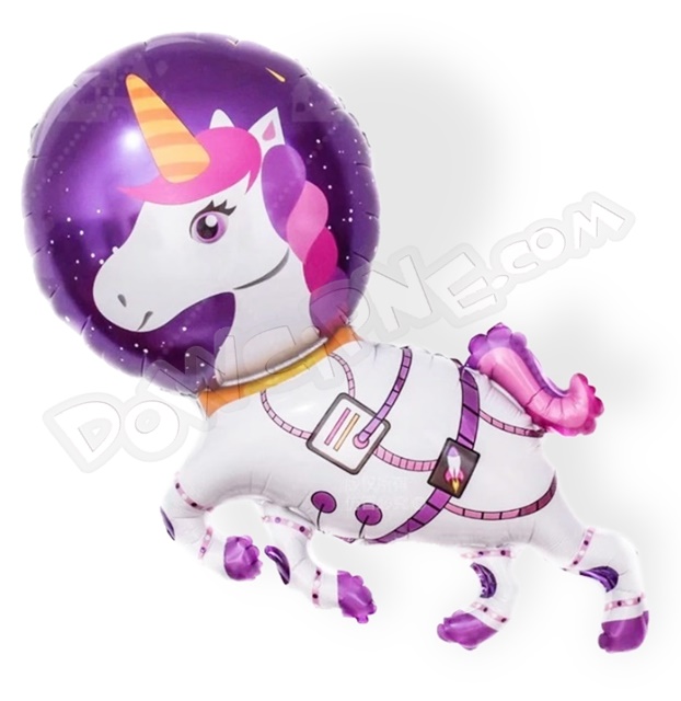 Balon foliowy JEDNOROŻEC W KOSMOSIE