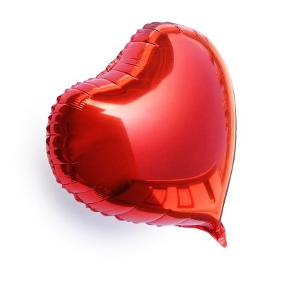 Balon foliowy Serce duże - czerwone (32 cale)