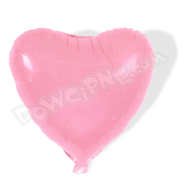 Balon foliowy Serce - Różowe
