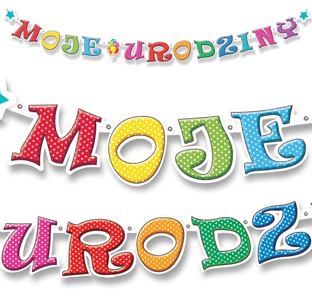 Baner - Moje urodziny (250 cm) BR8