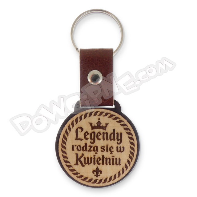 Brelok z paskiem FG - Legendy rodzą się w Kwietniu