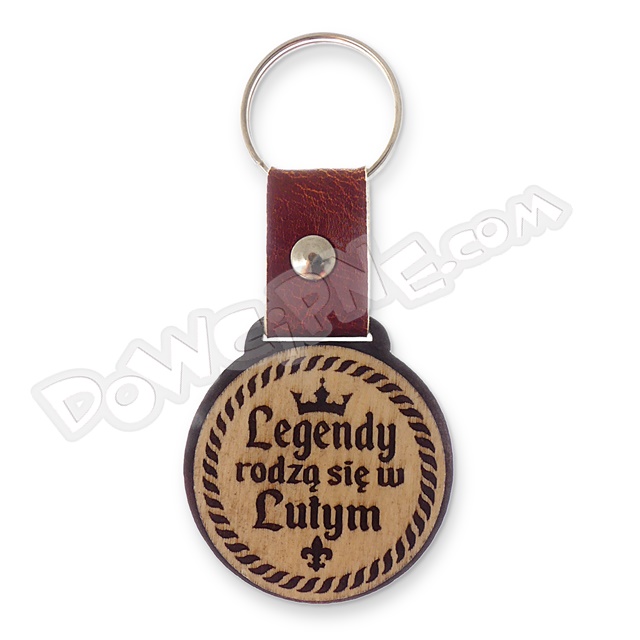 Brelok z paskiem FG - Legendy rodzą się w Lutym