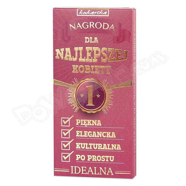 Czekolada CZK-335 - Nagroda dla Najlepszej Kobiety