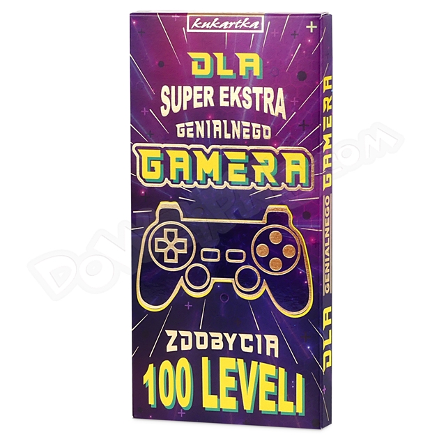 Czekolada CZK-341 - Dla super ekstra genialnego gamera