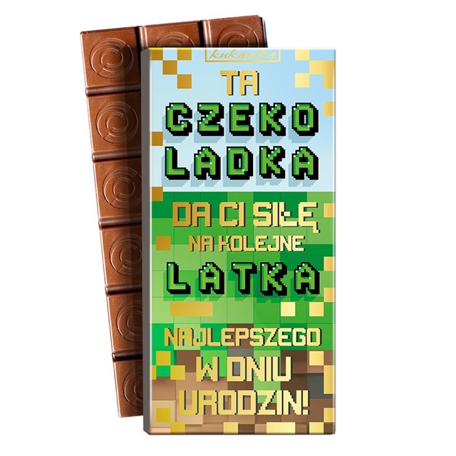Czekolada CZK-343 - Ta czekoladka da Ci siłę na kolejne latka