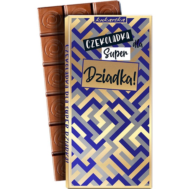 Czekolada CZK-375 - Czekoladka super Dziadka!