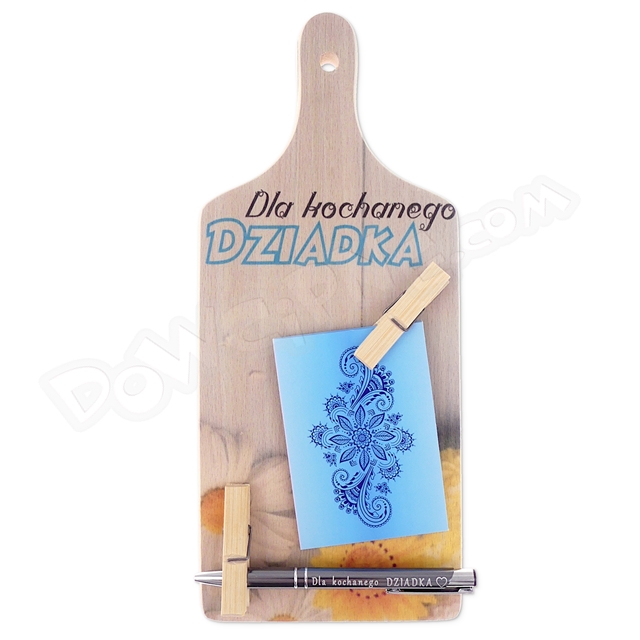 Deska organizer (P1388) - Dla kochanego Dziadka