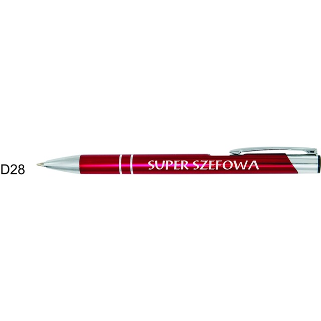 długopis D28 - SUPER SZEFOWA