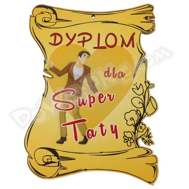 Dyplom Dla Super Taty Chomikuj Dyplom drewno P556 - dla Super Taty - Dowcipne gadzety, niecenzuralne