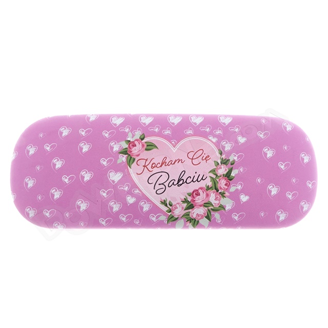 Etui na okulary ART 017 - Kocham Cię Babciu