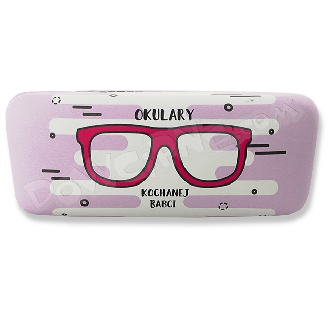 Etui na okulary ART 013 - Okulary Kochanej Babci