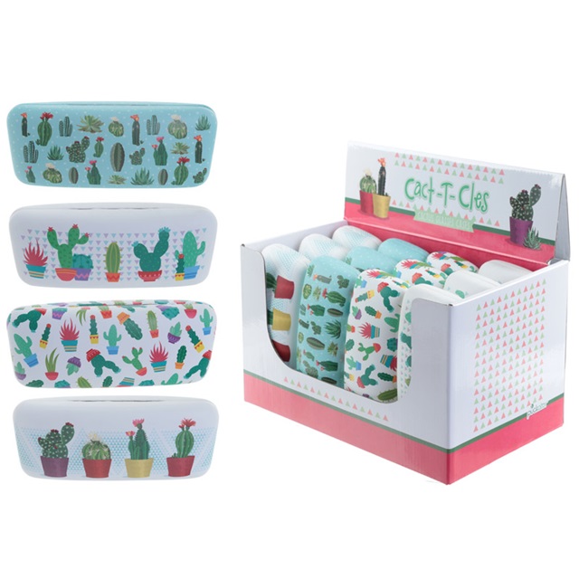 Etui na okulary CASE33 - Kaktus MIX