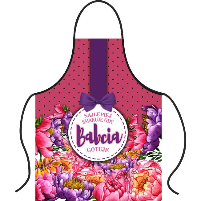 Fartuch premium FP95 - Najlepiej smakuje gdy Babcia gotuje