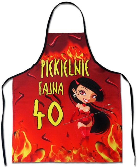 Fartuch premium FP012 - Piekielnie fajna 40