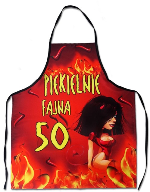 Fartuch premium FP013 - Piekielnie fajna 50