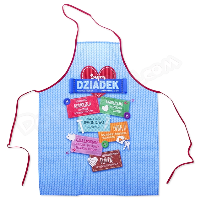 Fartuch premium FP157 - Super Dziadek