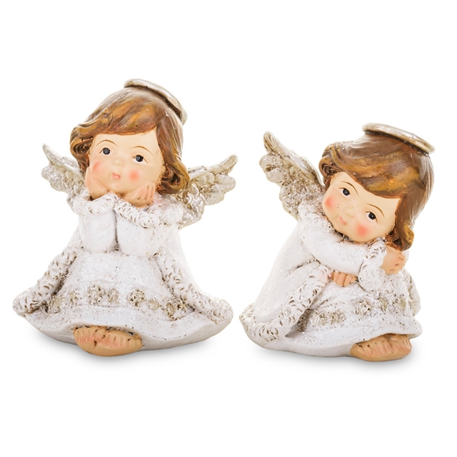 Figurka aniołek 132375 - MIX