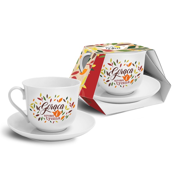 Filiżanka 400 ml rant  HOT TEA - Gorąca i aromatyczna