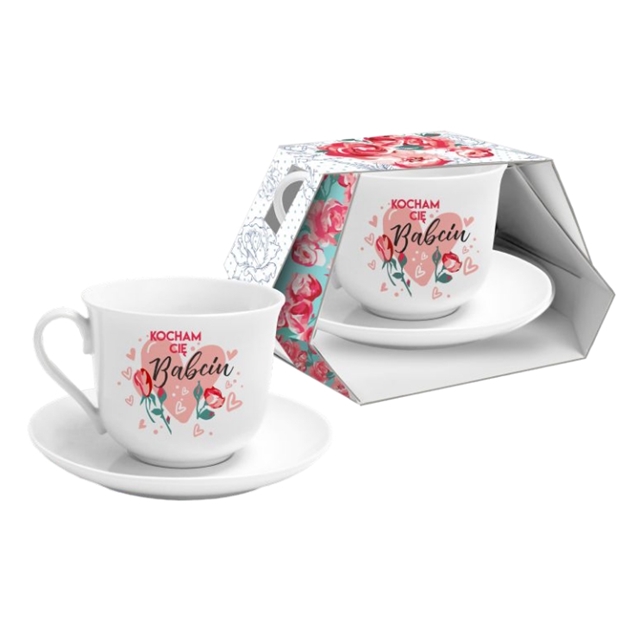 Filiżanka NBC 400 ml BABCIA - Kocham Cię Babciu
